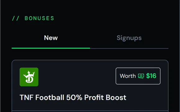 Opt-in Bonuses